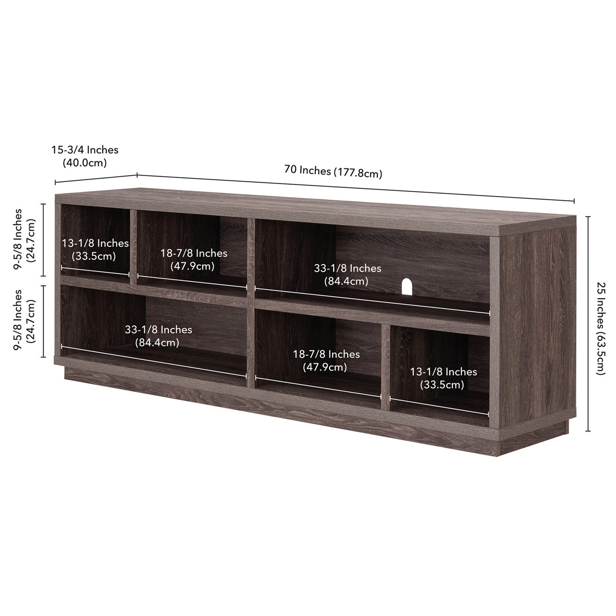 Mercury Row® Partee TV Stand for TVs up to 75" & Reviews Wayfair